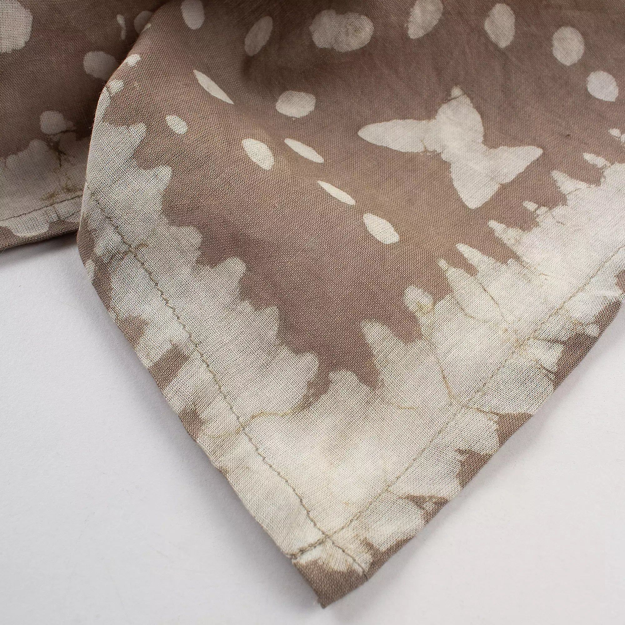 Hand Block Printed Cotton Floral Head Bandana for Men And Women 615